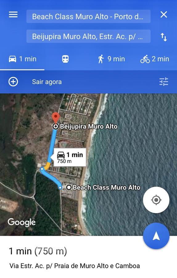 Beach Class Muro Alto - Flat Pôrto das Galinhas Eksteriør bilde